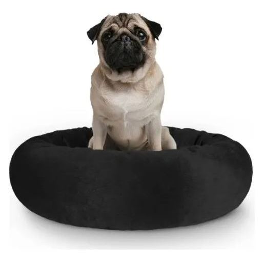 Caminha Pet Redonda De Pelúcia Para Cachorros E Gatos
