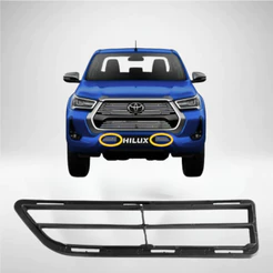 Grade Inferior Parachoque Dianteiro Hilux Srv 2021 2022 2023