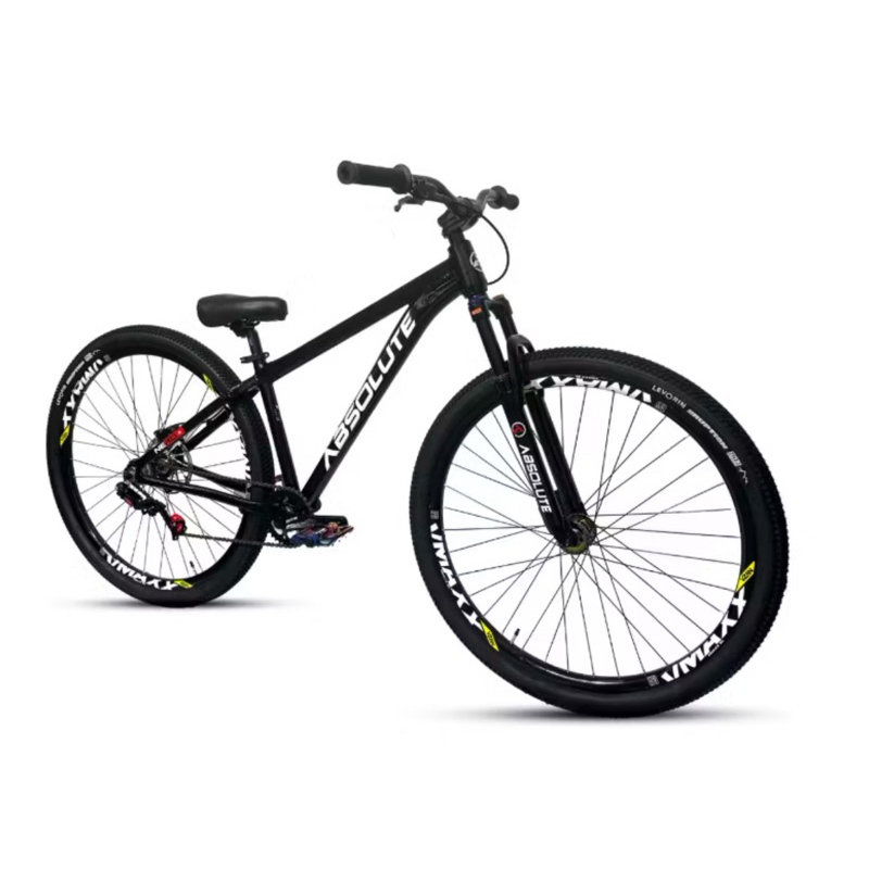 Bicicleta Absolute Nero 5 Freeride  Freio Hidraulico Shimano Garfo suspensao Roda Vmaxx freio mt 200 apenas traseiro!