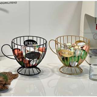 Porta Cápsulas De Café Dispenser Organizador Xícara Em Metal em Oferta na Shopee