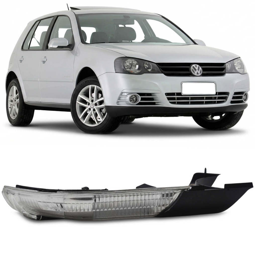 Pisca do Retrovisor Golf 2008 2009 2010 2011 2012 2013 2014 Polo 2007 a 2012 Original Lado Direito