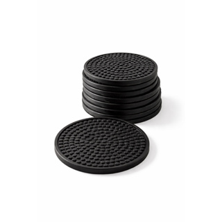 KIT C/ 10 PORTA COPO BORRACHA RETEM LIQUIDO BOLACAO 9CM BARMAT DESCANSO DE COPO em Oferta na Shopee