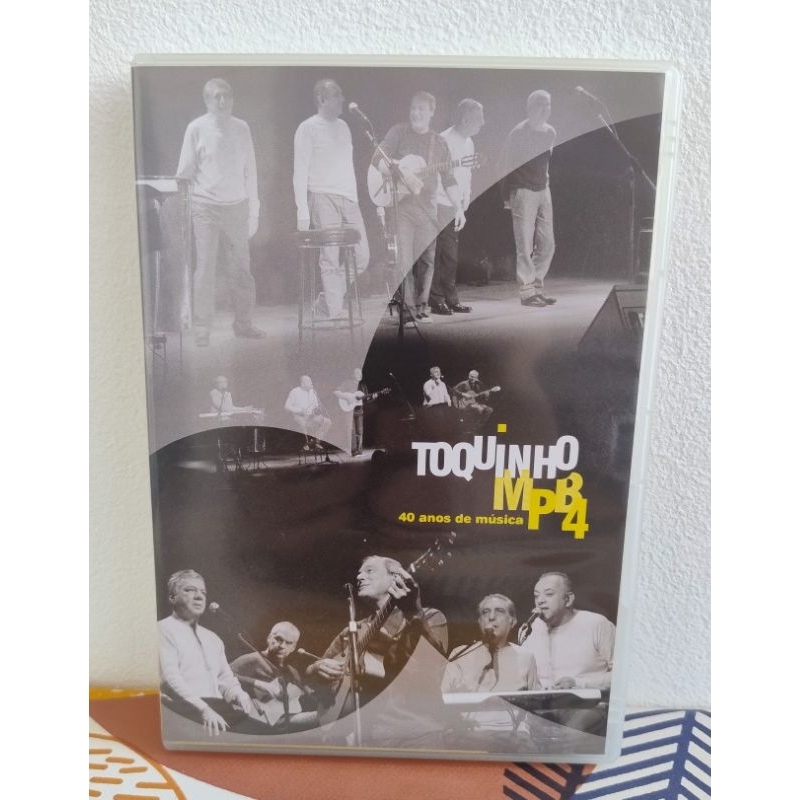 2 DVDs Toquinho e MPB4 40 Anos de Música + Jobim Vinicius & Toquinho com Miúcha I Concerti Live