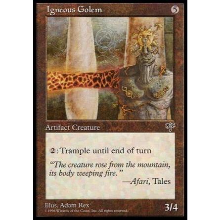 Golem Ígneo - Magic The Gathering