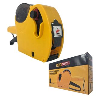 Etiquetadora De Preços 8 Dígitos Manual Aço Forte + Refil Amarelo modelo MK5500 EOS em Oferta na Shopee