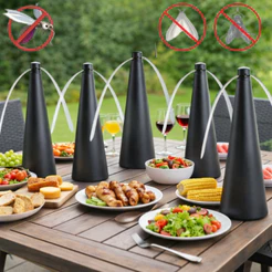 Espanta Moscas e Mosquitos Kit 1, 2, 3, 4, 5 Ventilador Portátil Restaurante Cozinha Bar Churrasco