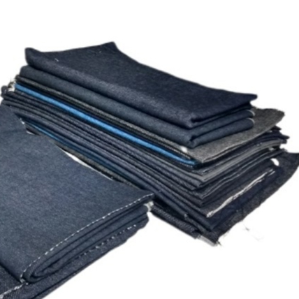 2kg retalho jeans pequenos p/ artesanatos em Oferta na Shopee