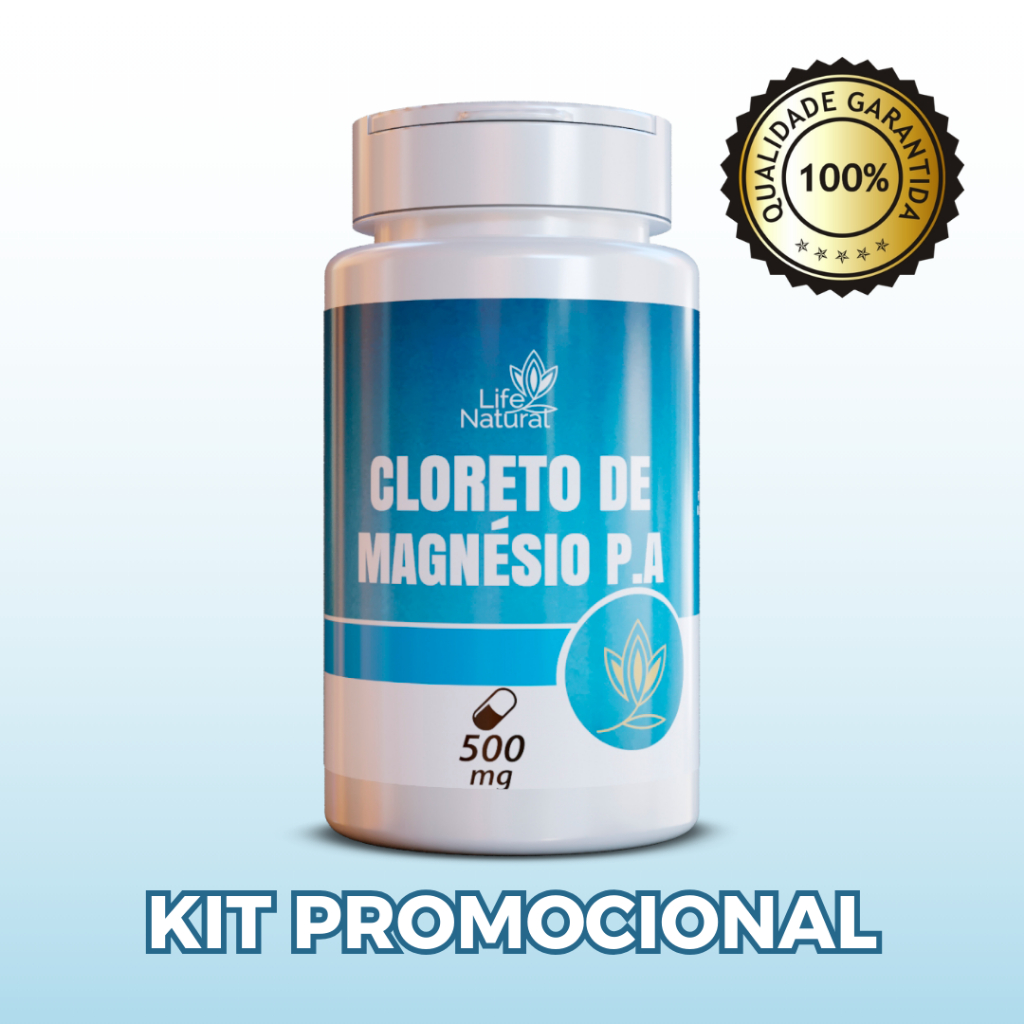 CLORETO DE MAGNÉSIO P.A | 500mg | 120 Cápsulas em Oferta na Shopee