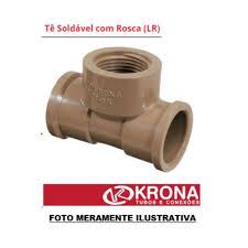 TEE MARROM KRONA LR 25MMX1/2 ou 25MM X 3/4 KIT C/ 02 - 03 - 05 PEÇAS