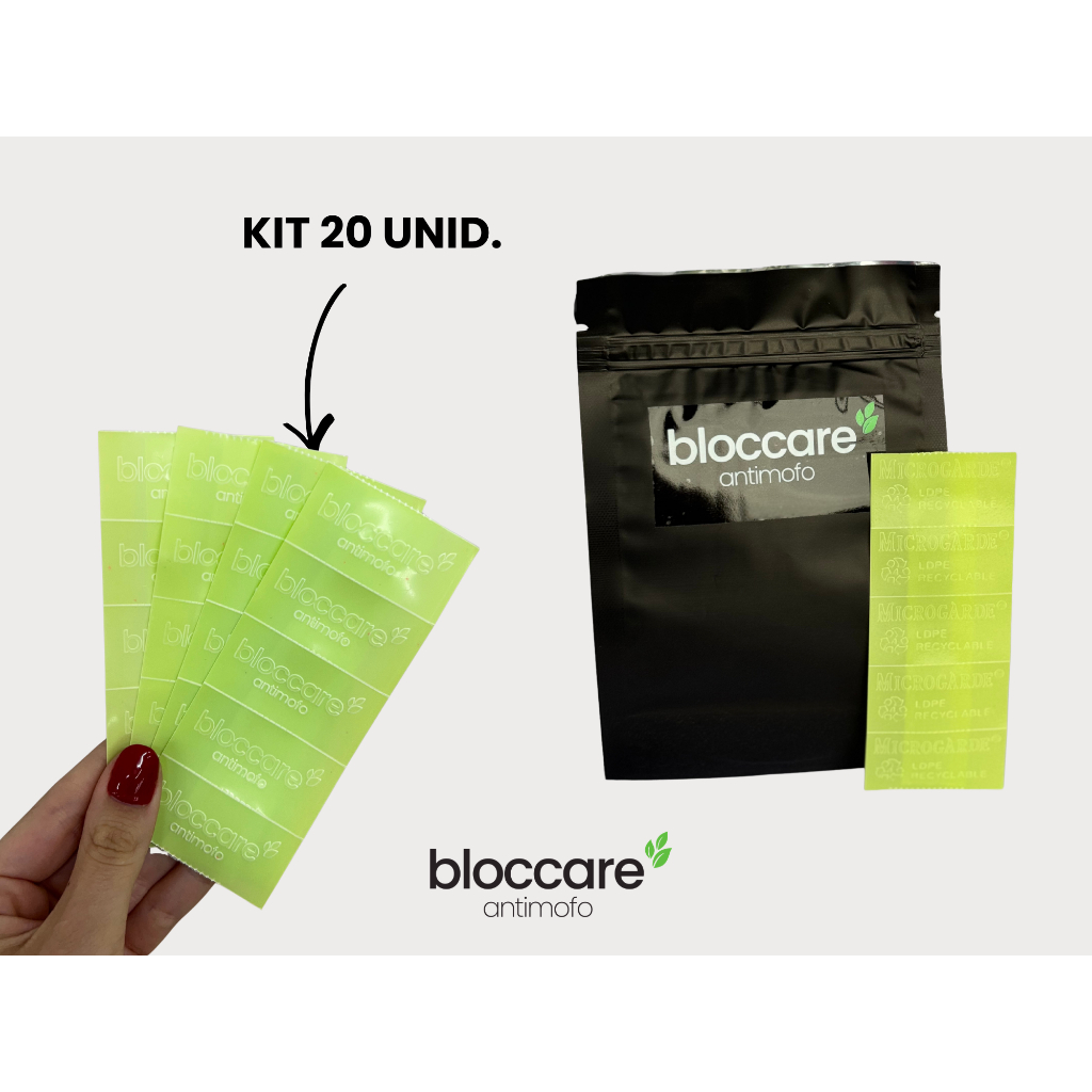 Bloccare Antimofo - 1 Pacote X 20 Etiquetas
