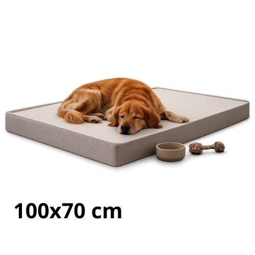 Colchão Pet Ortopédico Premium D18 100×70cm – Impermeável, Antialérgico, Alto Conforto com Envio Imediato — imagem 2 de 2