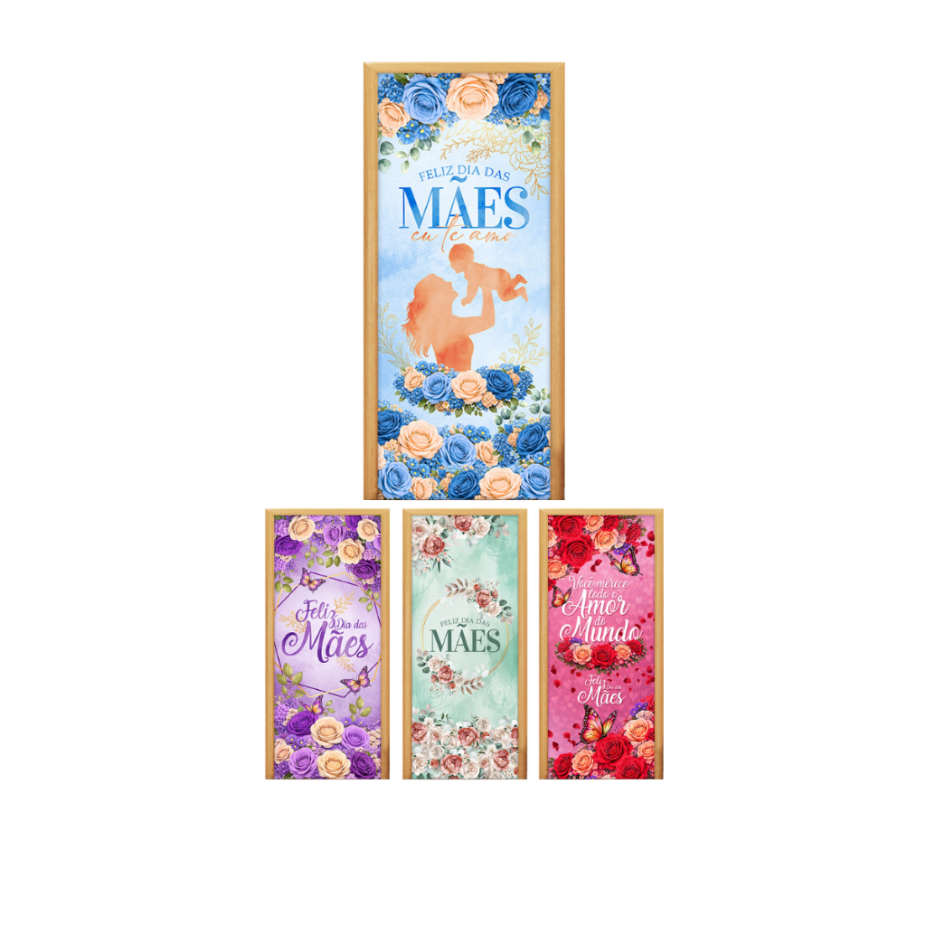 Capa de Porta Decorativa Com Elástico Dia das Mães Medidas em Oferta na Shopee