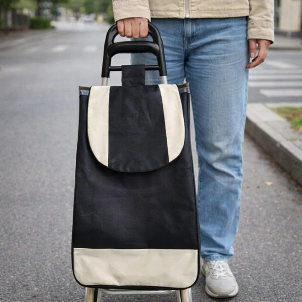 Carrinho De Compras Feira Dobrável com rodas mercado Reforçado Sacola Bolsa Diversas Cores PROMOÇÃO