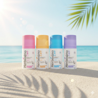 Kit 4 itens - Desodorante Antitranspirante Roll-On Herbíssimo Care 50Ml em Oferta na Shopee