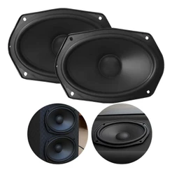 Par Auto Falante 6x9 Polegadas 70w 4 Ohms Full Range Som 69 Tampao Mala Carro