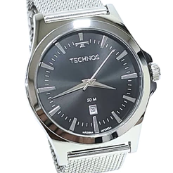 Relógio Technos Masculino Analógico Classic Steel 2115LALS/0P