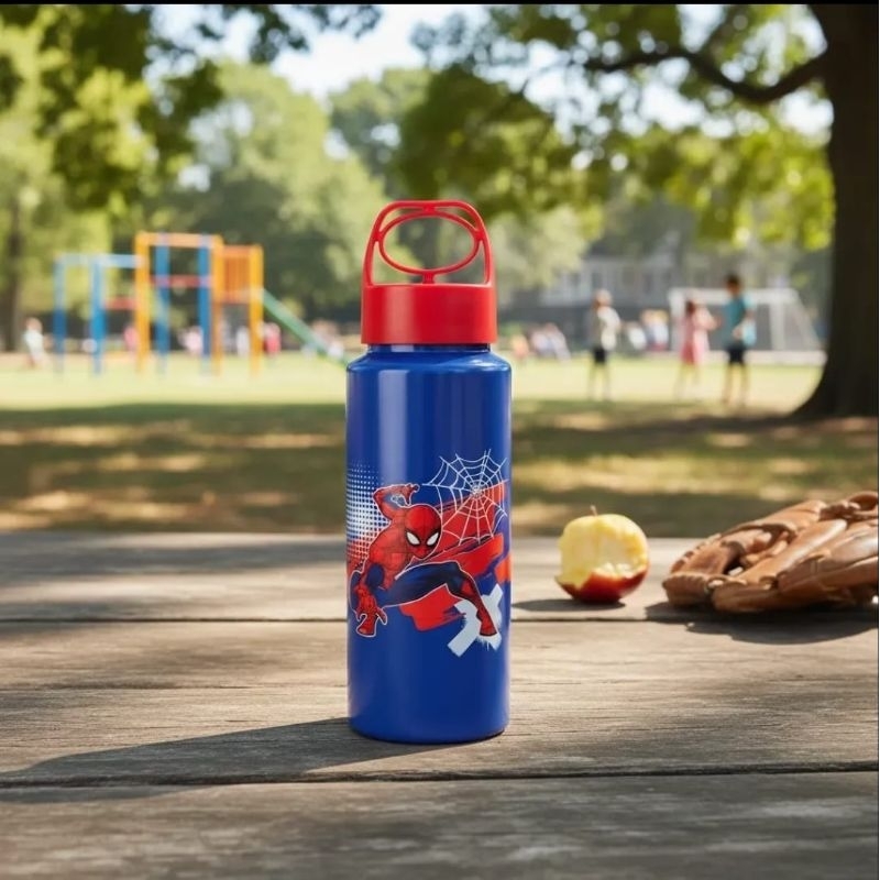 Garrafa Homem Aranha 350ml / GARRAFA DEGRADÊ MOANA 500ml Avon Volta as aulas