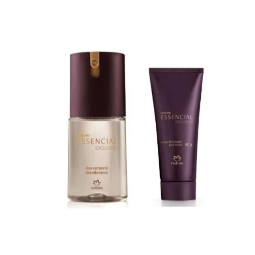 Kit Natura Essencial Exclusivo Feminino Deo Corporal + Creme Para Mãos em Oferta na Shopee