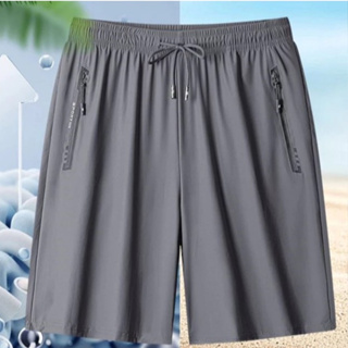 Short Bermuda Masculina Slim Fit Tecido Gelado Elastano Bolsos C/Zíper Alto Padrão Premium Academia Treino Caminhada em Oferta na Shopee