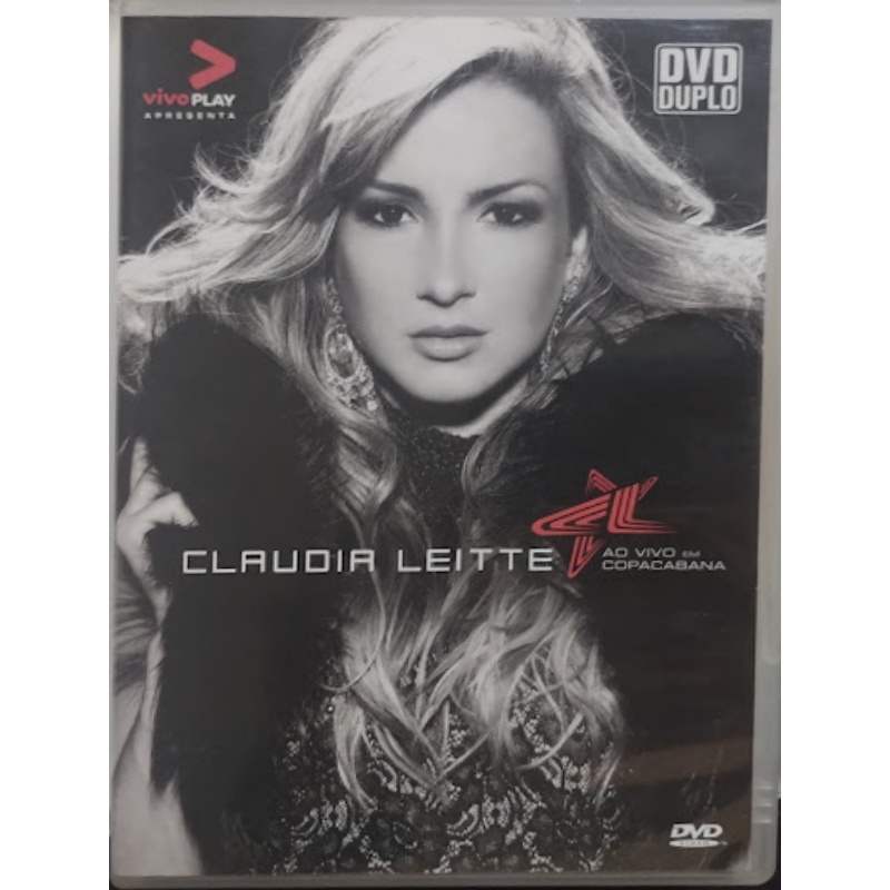 DVD DUPLO CLAUDIA LEITTE - AO VIVO EM COPACABANA