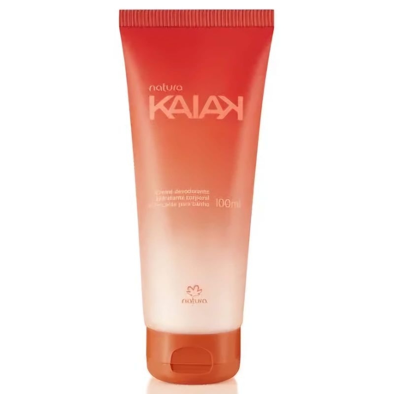 Creme Desodorante Hidratante Corporal Refrescante para o Banho Kaiak Feminino 100ml