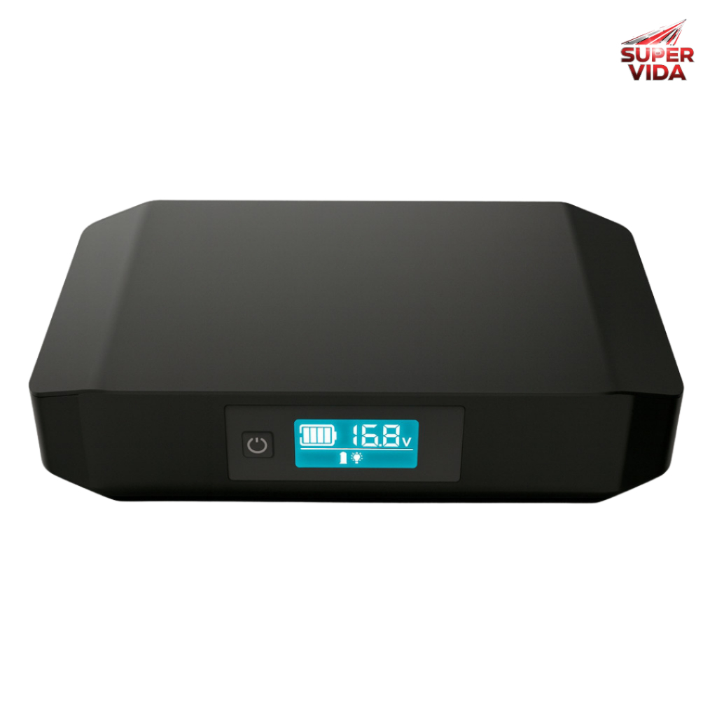 NO-BREAK MULTIFUNCIONAL BIVOLT  - Saídas USB, Tipo-C, DC e PoE, Potência 60W, Bateria 17600mAh em Oferta na Shopee