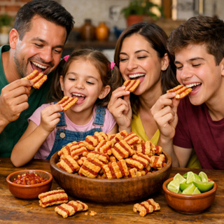 PURURUCA listrada pra fritar 2 kg palete de trigo em Oferta na Shopee