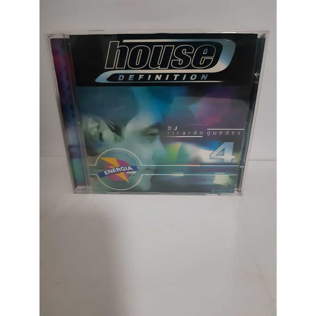 Cd House Definition 4 DJ Ricardo Guedes Energia 97 FM - 2000 (ITEM DE COLECIONADOR)