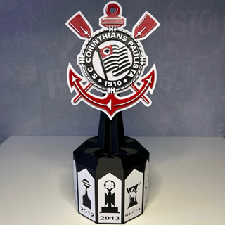 Troféu Decorativo Times Paulistas – Corinthians, Palmeiras e São Paulo | Personalizado com Nome em Oferta na Shopee