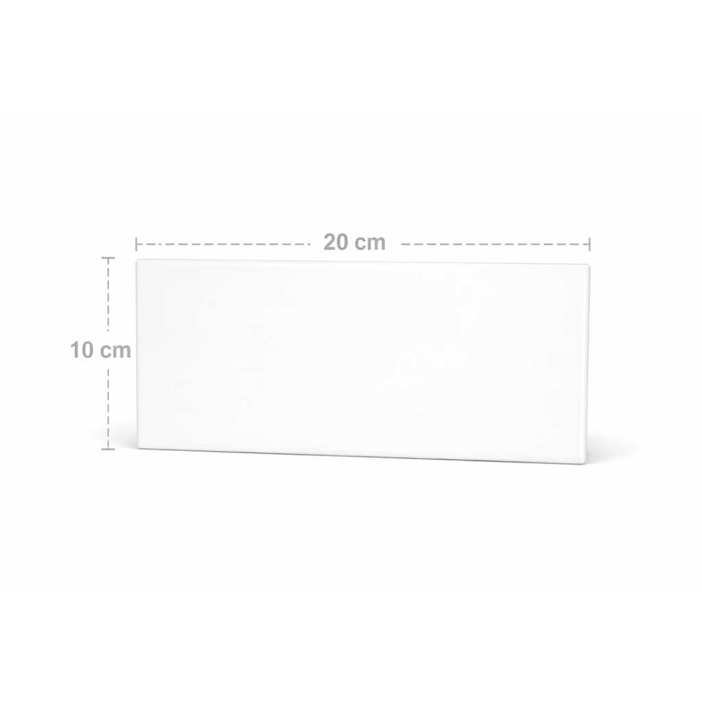 10 Azulejos 10x20 Resinado Para Sublimação