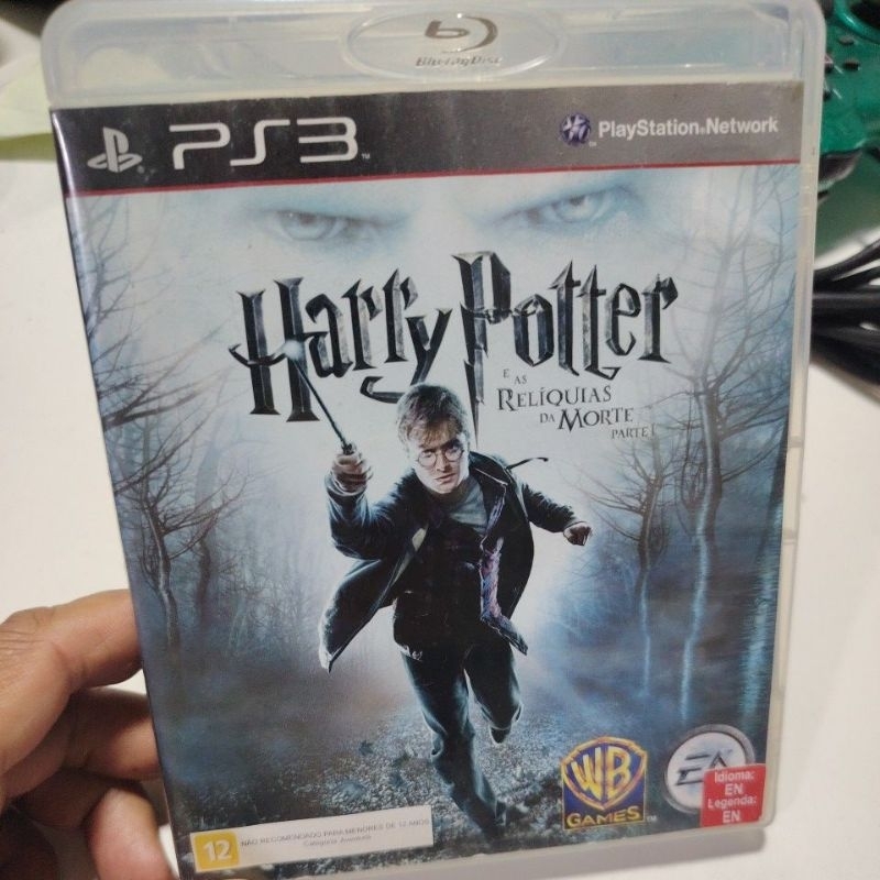 Harry Potter e as relíquias da morte+Filme Ps3 PlayStation 3  Cd Original seminovo perfeito envio imediato