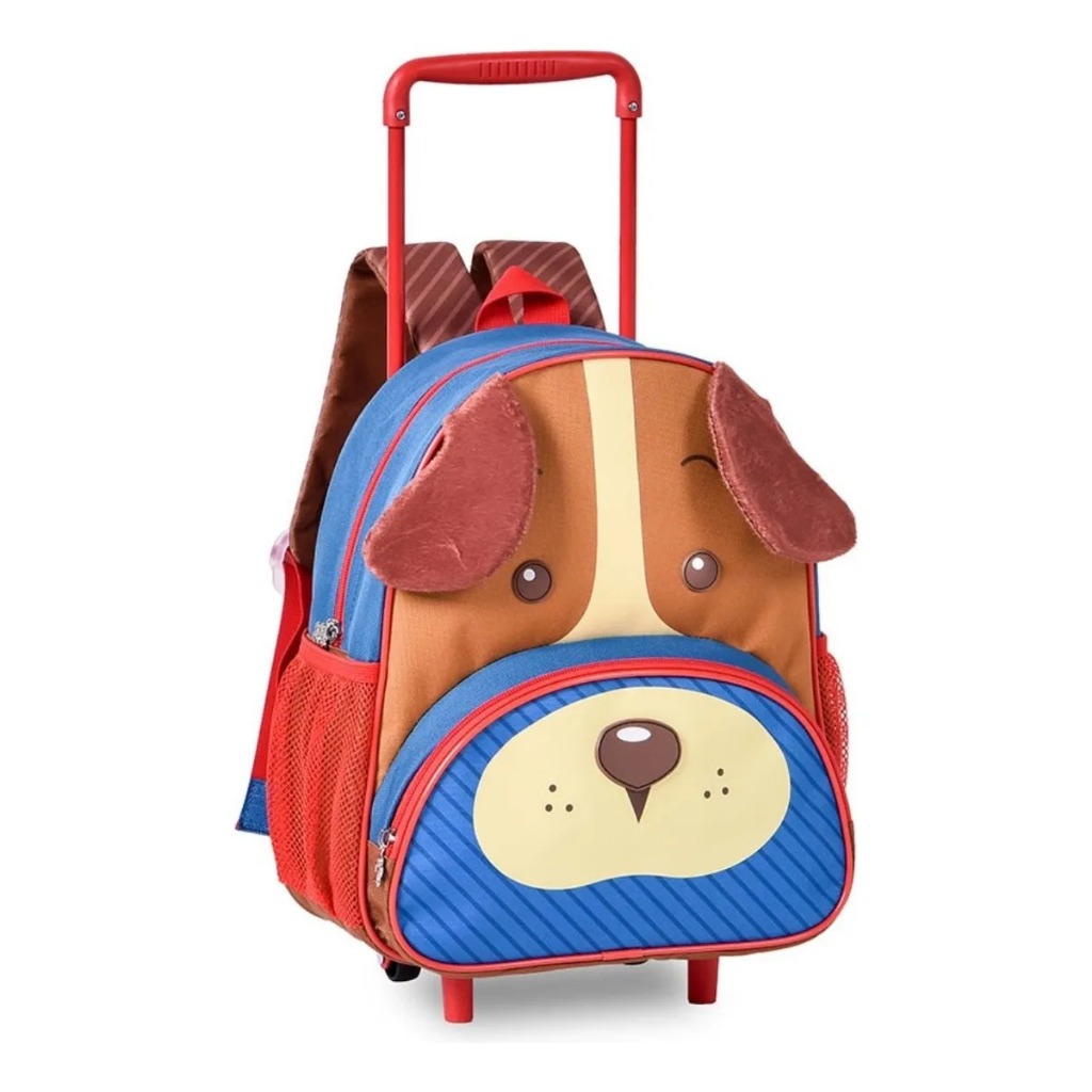 MOCHILA COM RODAS INFANTIL CLIO PETS CP24501B em Oferta na Shopee