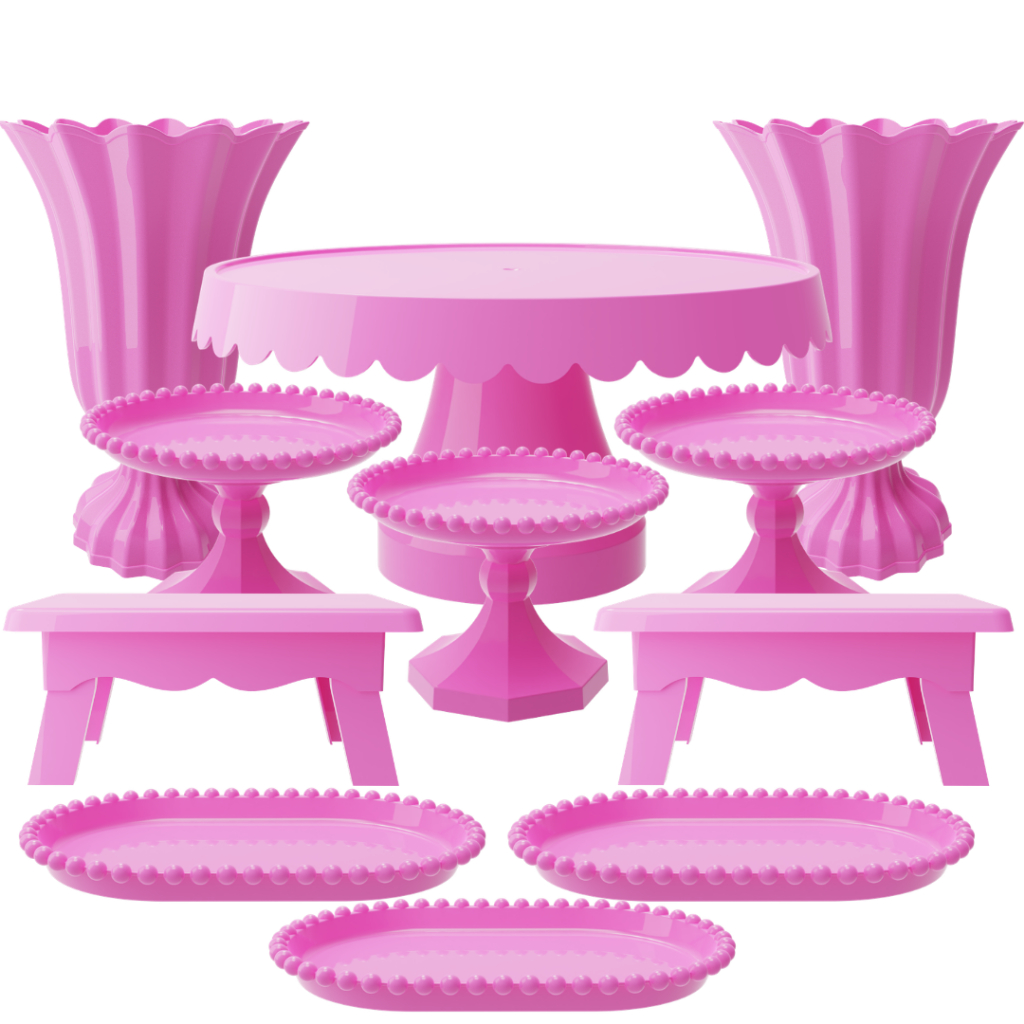 Kit Completo 11 Peças Decorativo Eventos Festivos Casamentos Aniversários