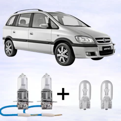 Lampada Farol De Milha + brinde GM Zafira - 2001 até 2012