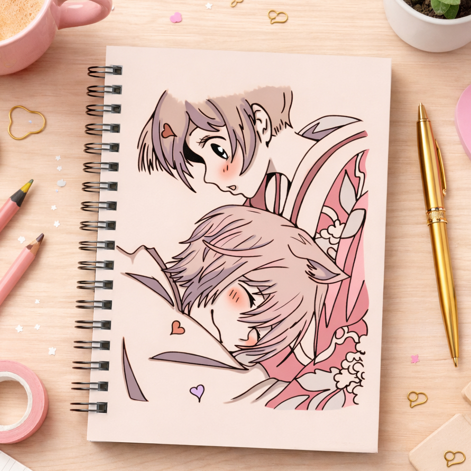 Sketchbook Kamisama Hajimemashita Caderno de Desenho e Aquarela, Capa Dura A5 90g 150g 180g 240g