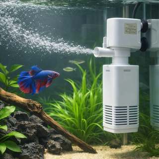 Filtro Interno Aquário 400 L/h 3 em 1 com Bomba Submersa para Aquario Pequeno até 40 Litros em Oferta na Shopee