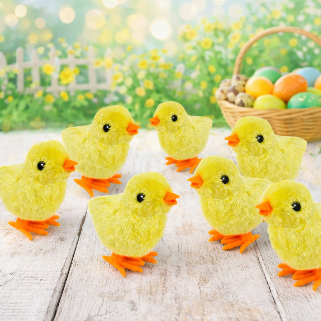 Pintinho de Pelúcia Amarelo a Corda Brinquedo Infantil para Lembrancinha e Presente em Oferta na Shopee