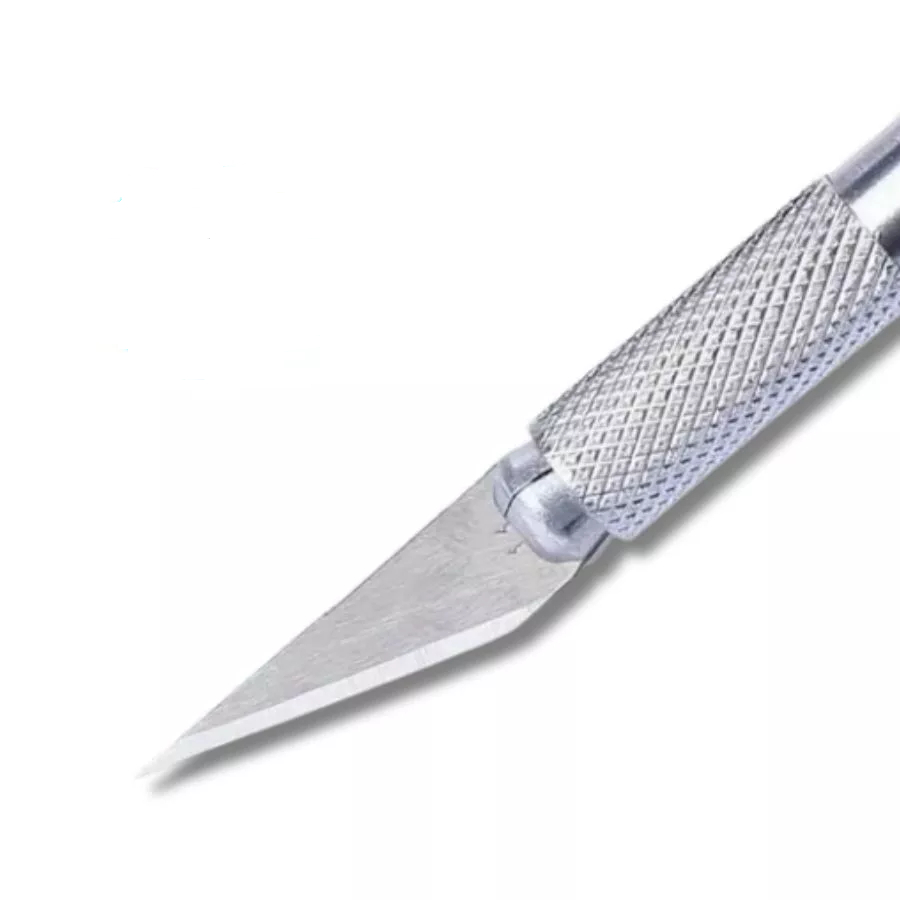 Estilete/Bisturi de Precisão com Lâminas Refil - 1 unidade - Lanmax