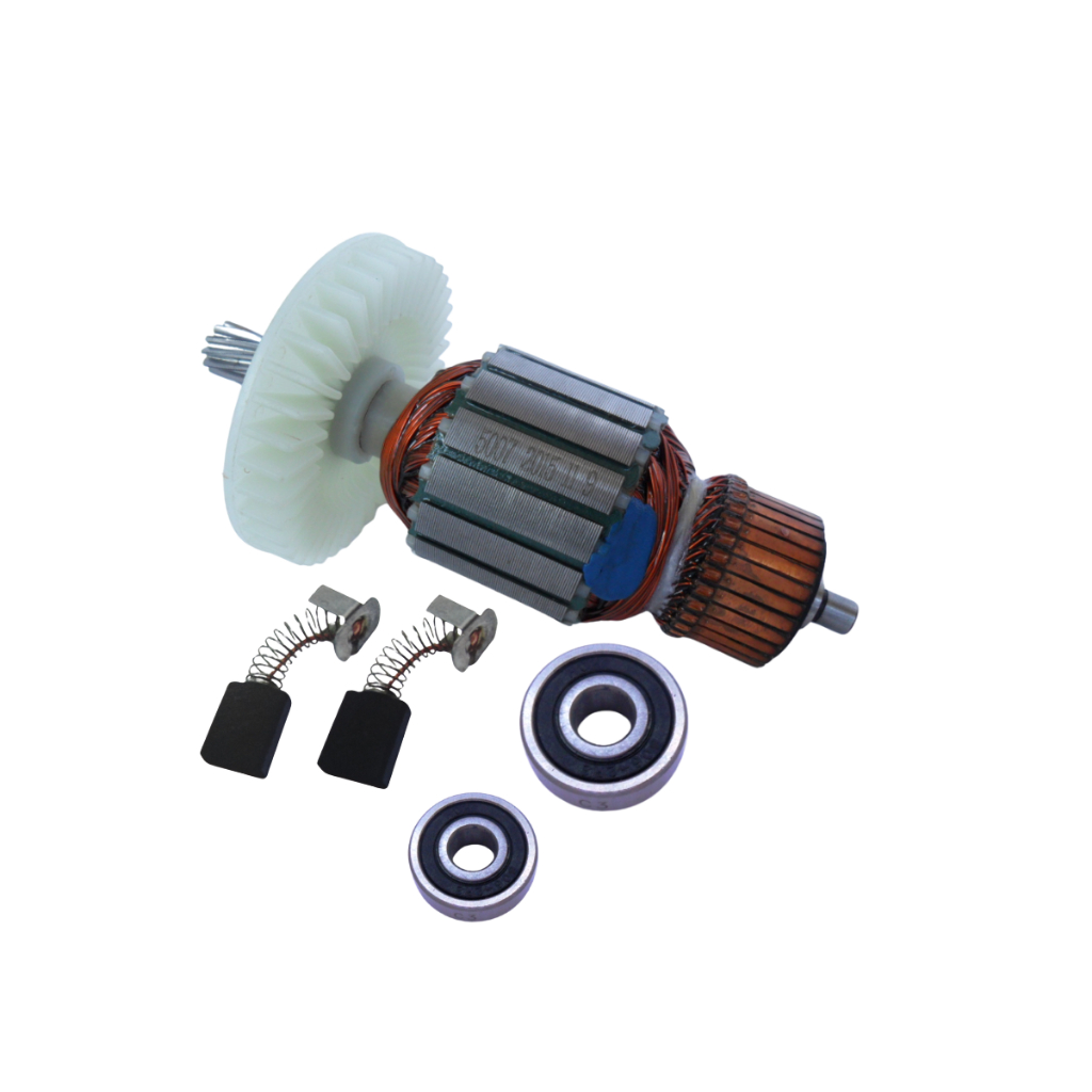 5007N Induzido 220V Escova Rolamentos Serra Circular Makita Compatível Rotor