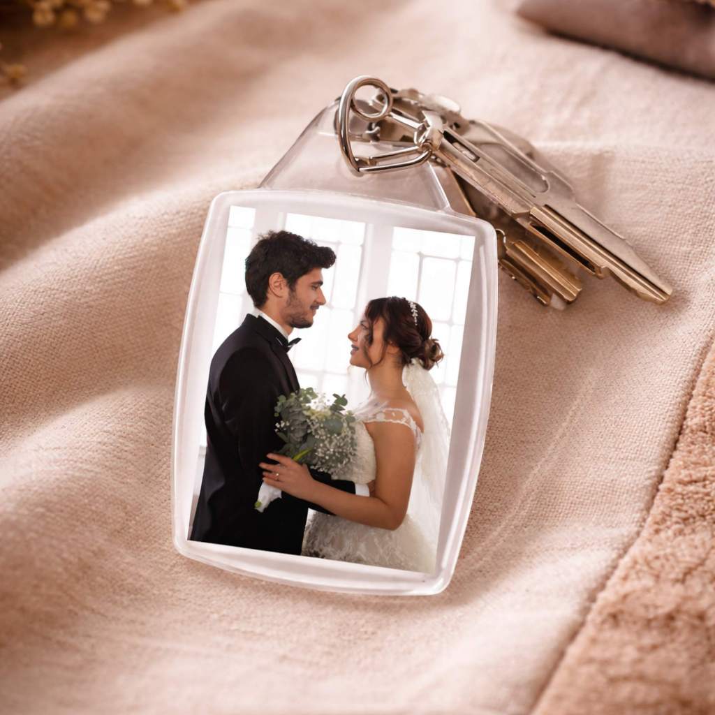 20 UNIDADES CHAVEIRO ACRILICO TRANSPARENTE PARA LEMBRANCINHAS FOTO 3X4 ENVIO RAPIDO