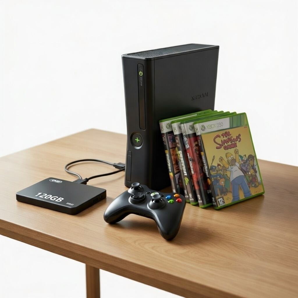 HD 120Gb com exploit para xbox 360/ 30jogos