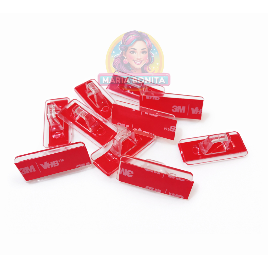 Kit Fixa Balão - 10 e 25 Suporte Adesivo 3M Para Decoração e Artesanato com Suspensão em Oferta na Shopee