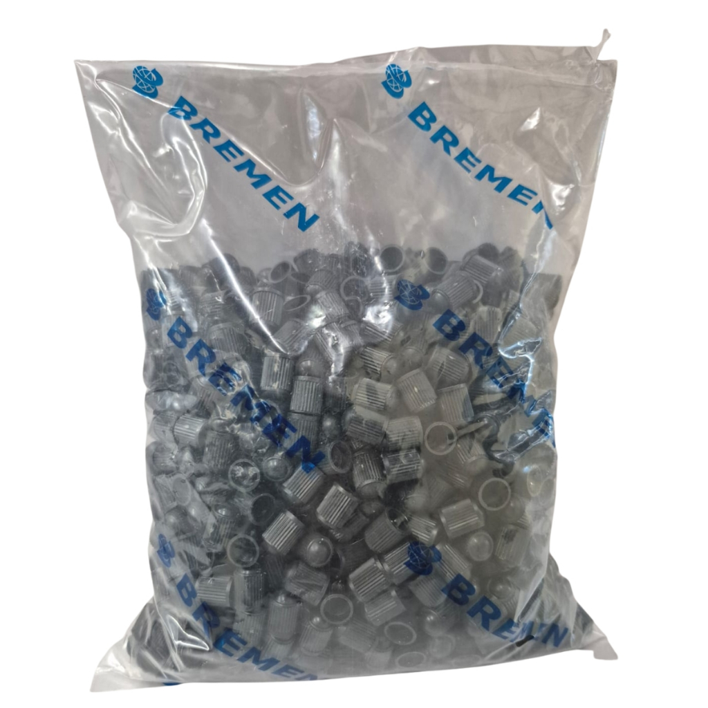 Kit 4 a 1.000 Tampinha Plástica Bico Pneu Moto Carro Bicicleta Caminhão - Tampa Válvula em Oferta na Shopee