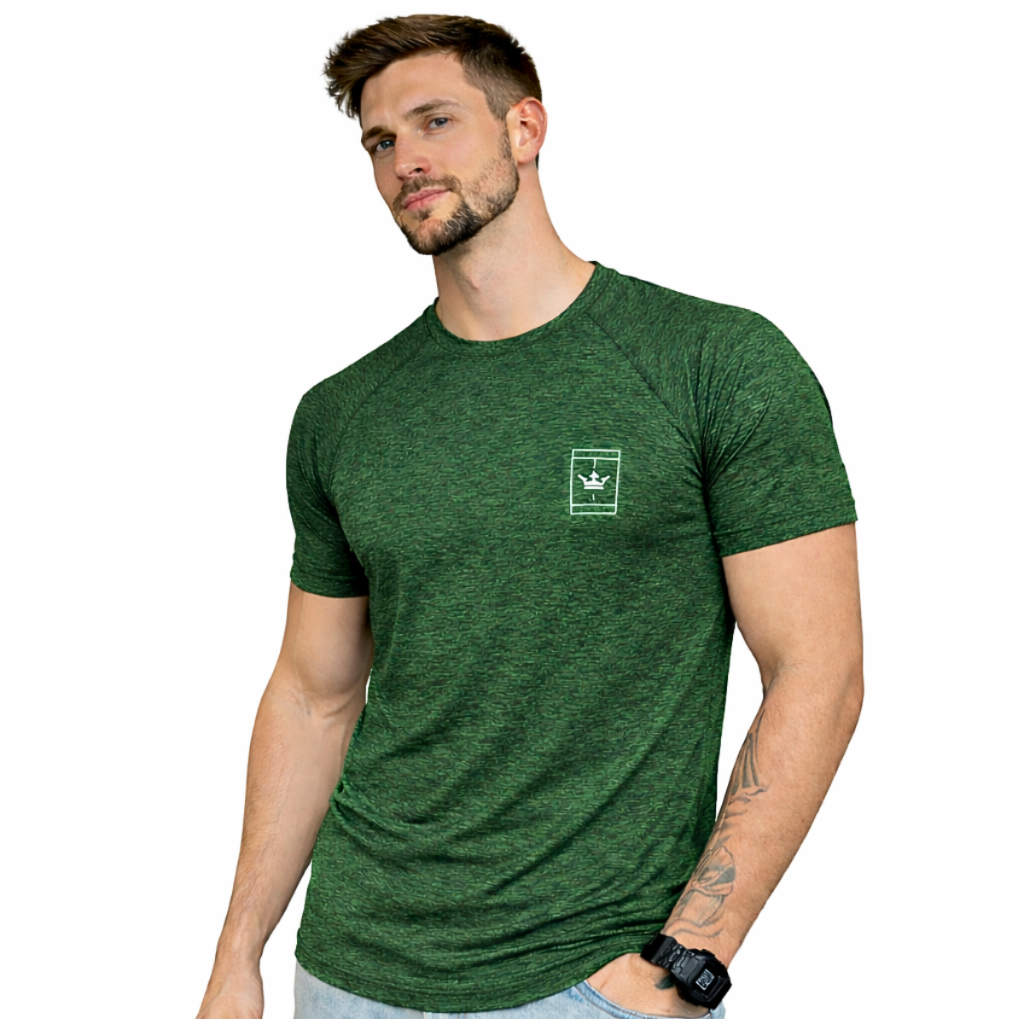 Camiseta Dry Fyt Tênis Básica Masculina Academia Casual
