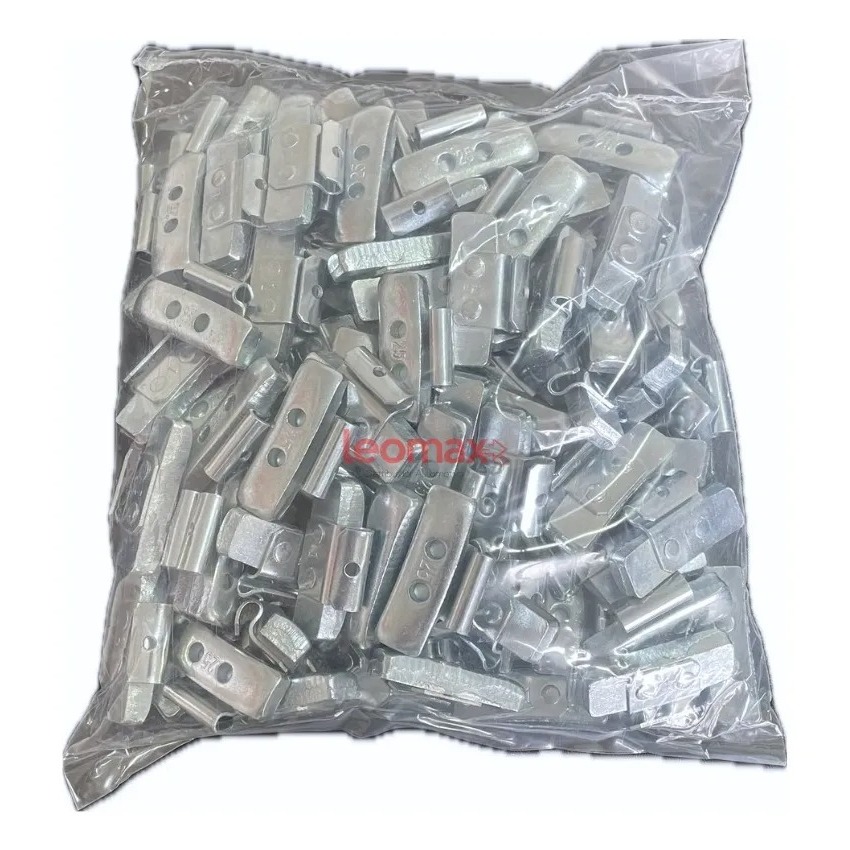 Contrapeso Chumbo Aço 25g Balanceamento Garra Baixa 100pçs