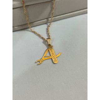 Colar de Profissão Manicure Folheado Pingente Formatura gargantilha corrente pingente