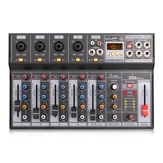 Mesa de som e interface USB Arcano MINIA-6 em Oferta na Shopee