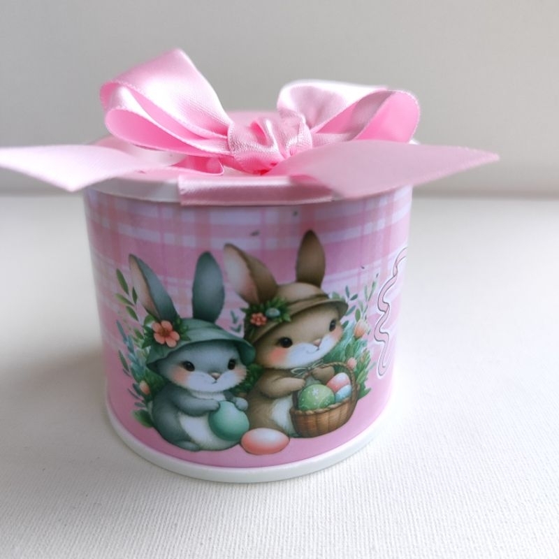 Tubolatas Personalizadas 5x6- Páscoa  Rosa- Lembrancinha Maternidade/Festa Infantil/ Chá de bebê - DIVERSOS TEMAS