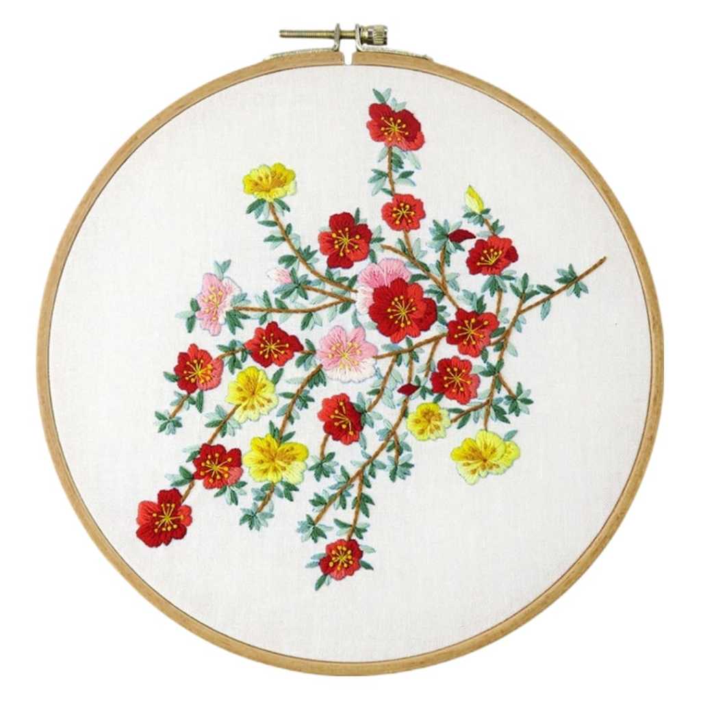 BASTIDOR DE BAMBU COM TARRAXA ARTESANATO PATCWHORK BORDADO em Oferta na Shopee