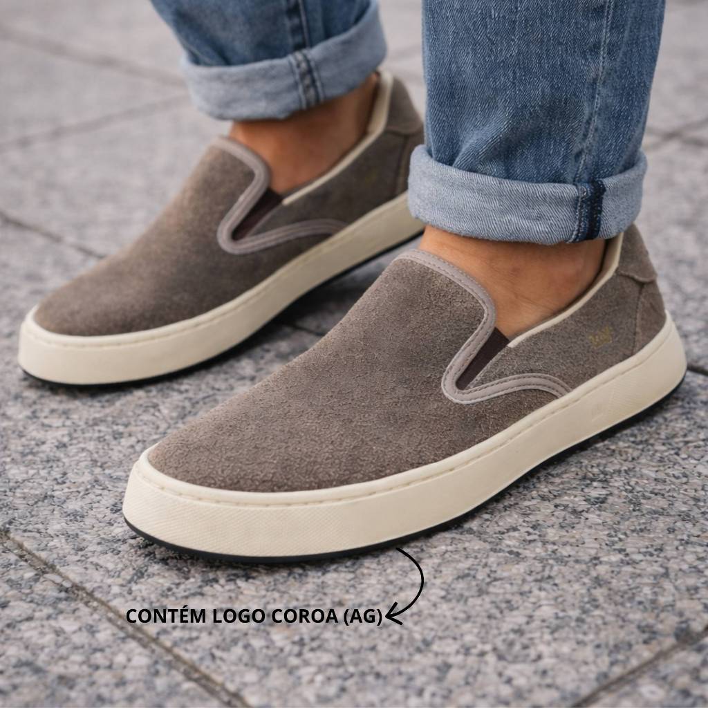 Tênis Iate Bossanova Slip on Masculino Tenis Tendência RJ em Oferta na Shopee